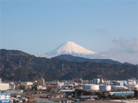 8Fお食事会場から見える富士山