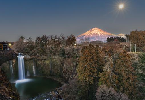 白糸の滝周辺の日帰りモデルコース！富士山の写真や食べ歩き情報まで