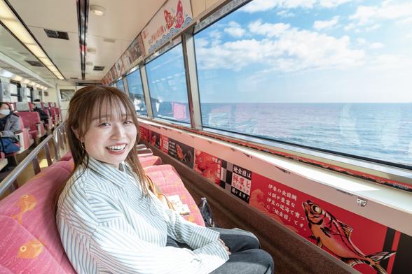 見えるのは雄大な海の景色と金目鯛だけ!?