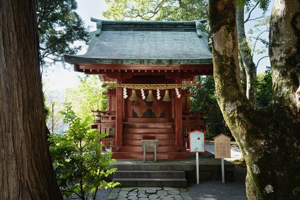 境内にある雷電社。政治を司り導く神さまとして頼朝も崇敬し、「光の宮」との別名で吾妻鏡にも記録が残っています。鎌倉幕府三代将軍源実朝が再興、その後、足利氏、徳川秀忠が改築をしています