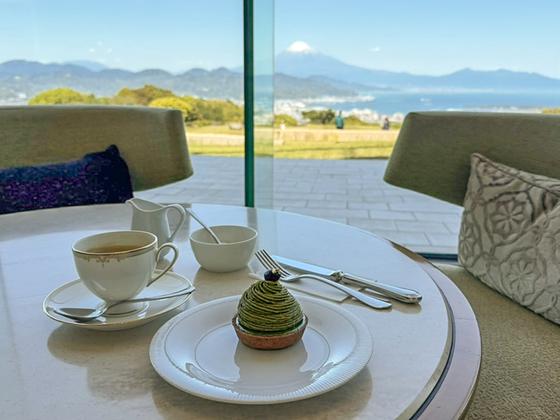 日本平ホテル ：本山抹茶のモンブランタルト