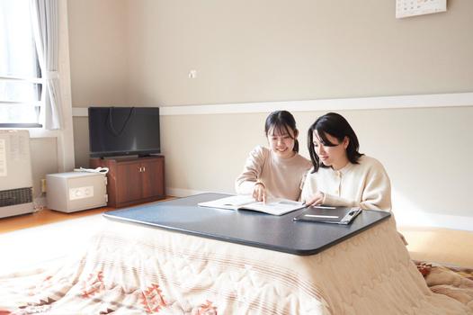 畳やこたつに加え、懐かしさを感じさせるあたたかな客室。かつては教室だった部屋で過ごす家族や仲間との時間は、学生時代の思い出で話が弾みそうです