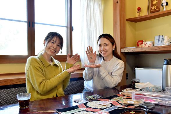 水引を使った小物づくりに挑戦