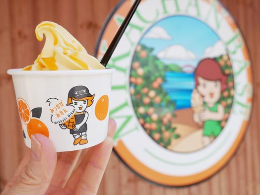 JAみっかびの三ヶ日みかんソフトクリーム