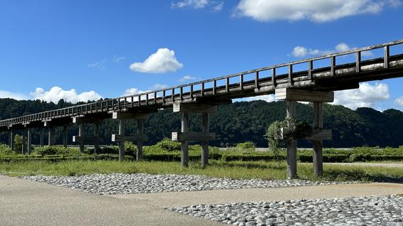 世界一長い木造歩道橋「蓬莱橋」の魅力を徹底解説！駐車場やアクセス、ライトアップ情報まで
