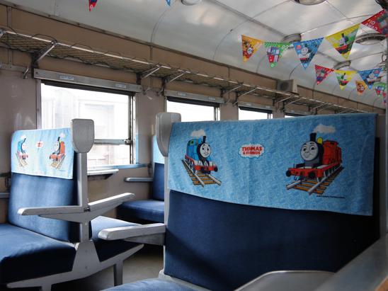 のんびり旅におすすめの「レトロ客車（トーマス号）」