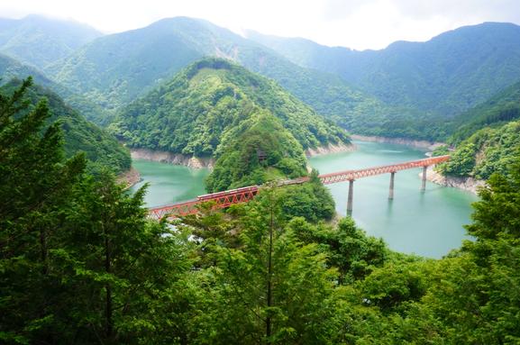 奥大井湖上駅（南アルプスあぷとライン）