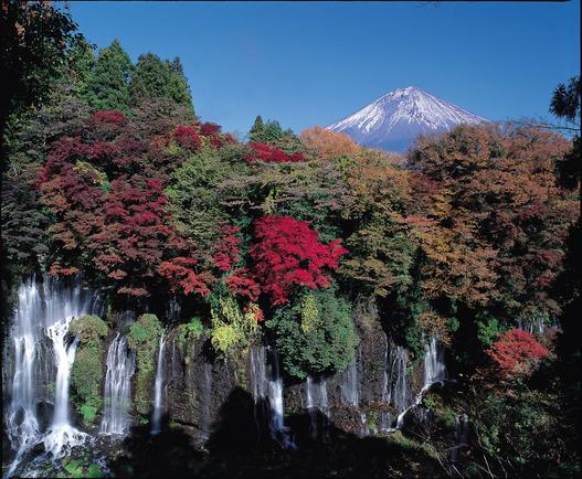 白糸の滝 紅葉