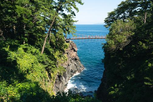 城ケ崎海岸門脇つり橋