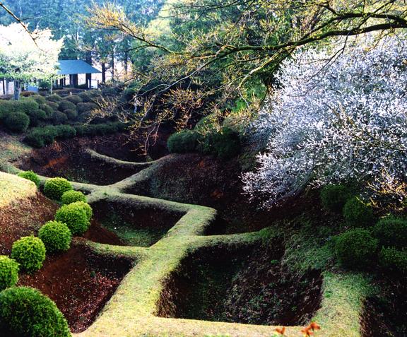 山中城址