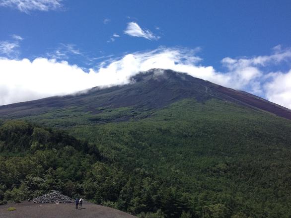 富士山須走口五合目　小富士（小山町）