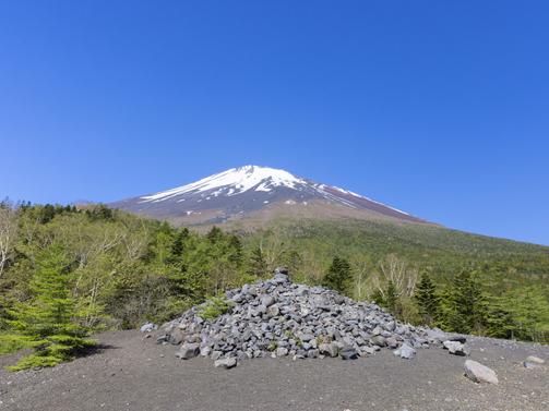 富士山須走口五合目　小富士（小山町）