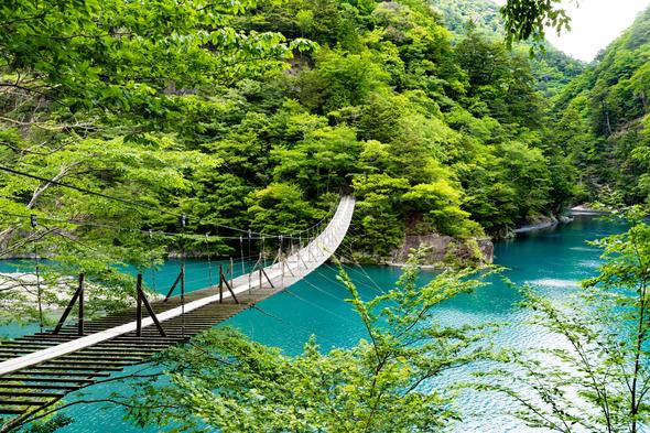 夢のつり橋（川根本町）