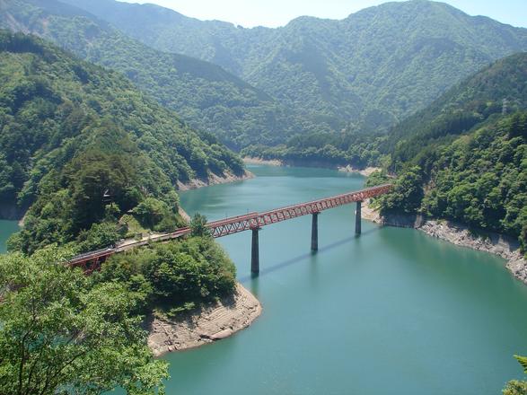 奥大井湖上駅（川根本町）