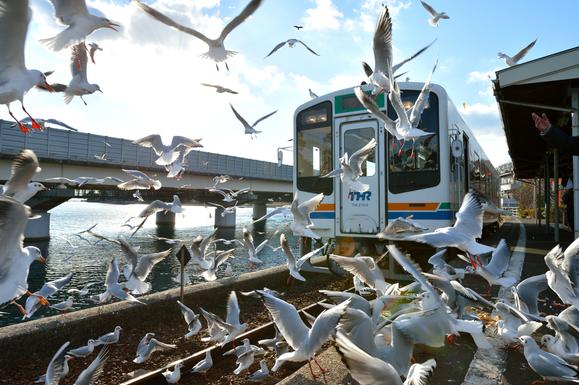 天竜浜名湖鉄道　浜名湖佐久米駅（浜松市）