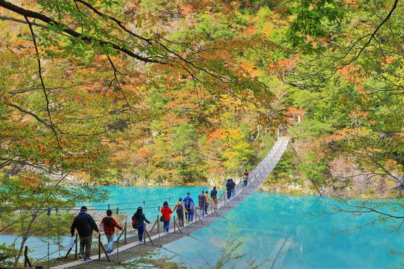 寸又峡 夢のつり橋