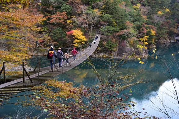 寸又峡 夢のつり橋