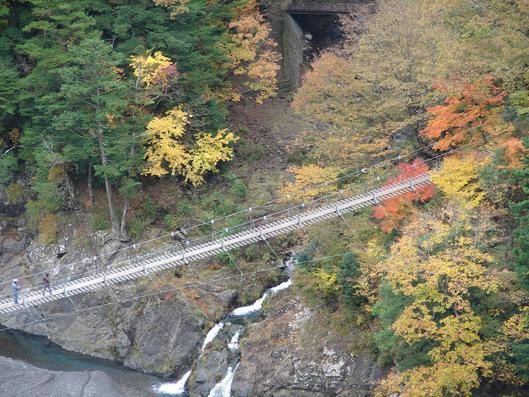 寸又峡 夢のつり橋