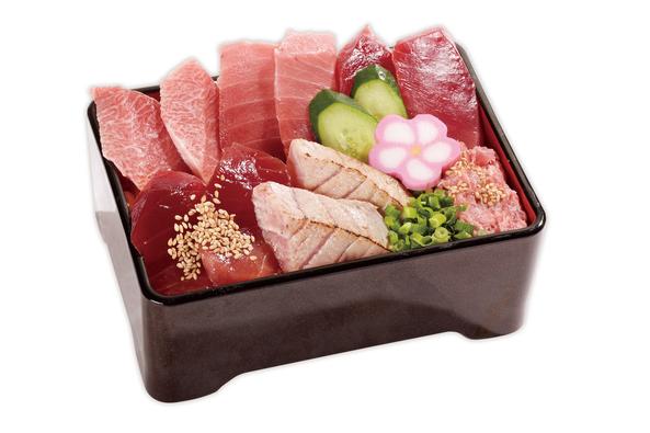 海鮮食家 福一丸 天然南まぐろ重（味噌汁付）