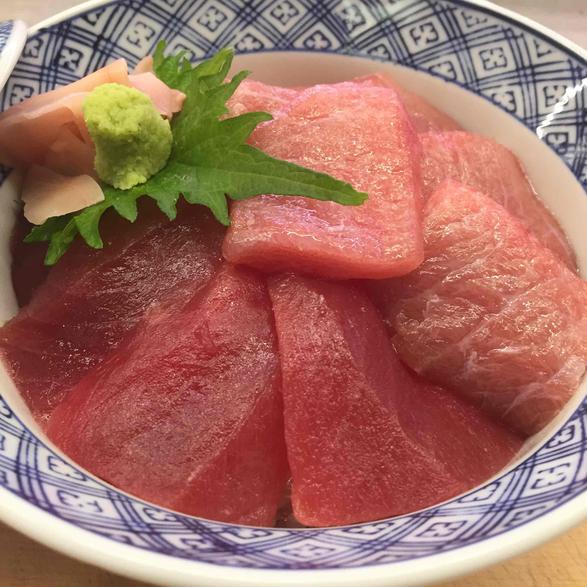焼津松乃寿司　ミナミ鮪テッカ丼