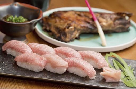 寿司実　南マグロカマトロにぎり御膳