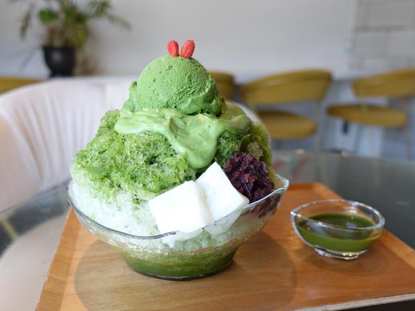 濃厚抹茶氷