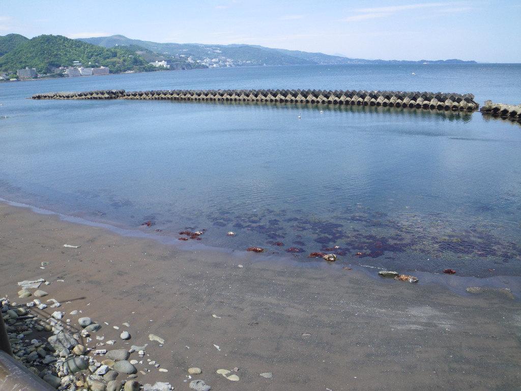 網代 温泉 海水 浴場