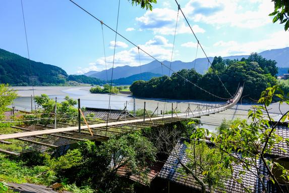 塩郷の吊橋