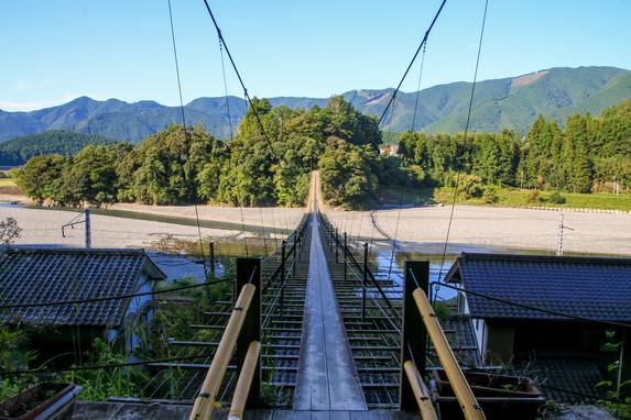 塩郷の吊橋
